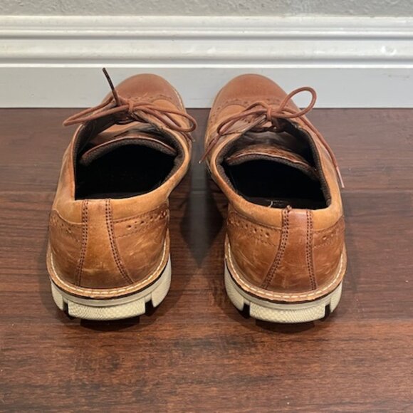 Ecco Oxford Leather Shoes Mens Light Brown Sz 10 60267401053 main image 6